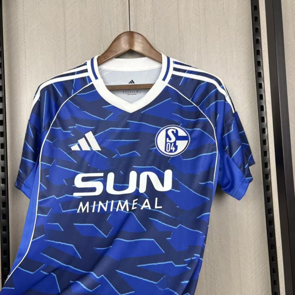 2025/26 FC Schalke 04 Home Jersey Fan Version