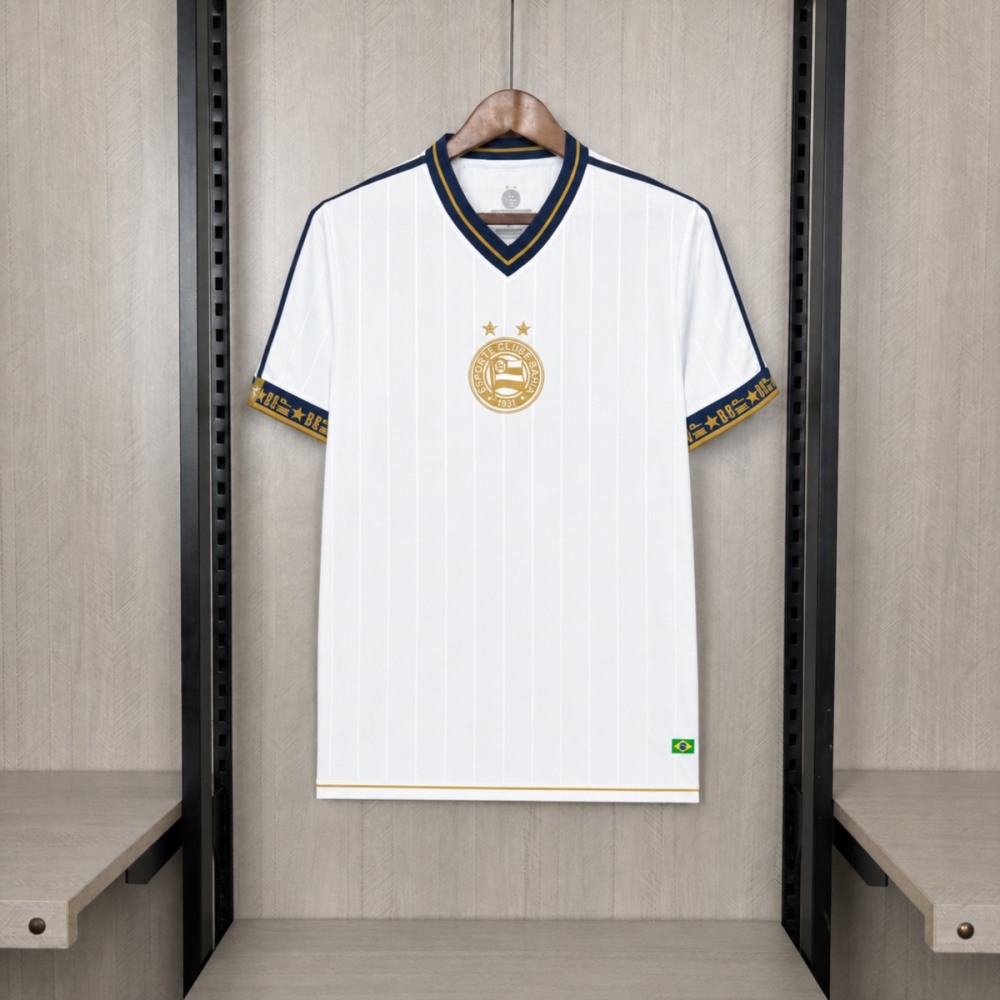2026/27 Bahia White Jersey Fan Version