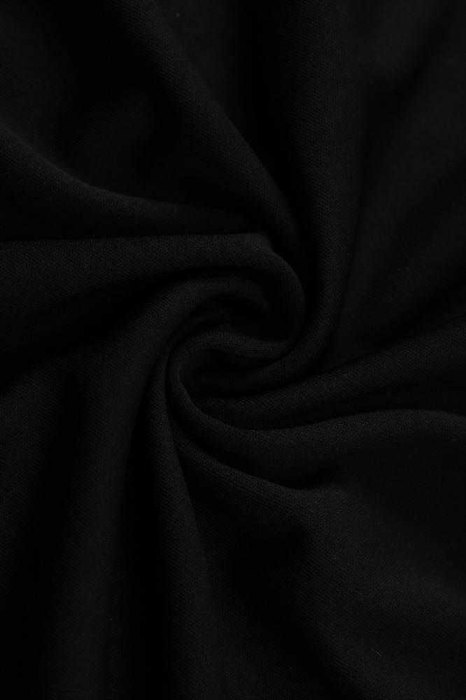 2026 Real Madrid Black Long-sleeved half-pull training kit