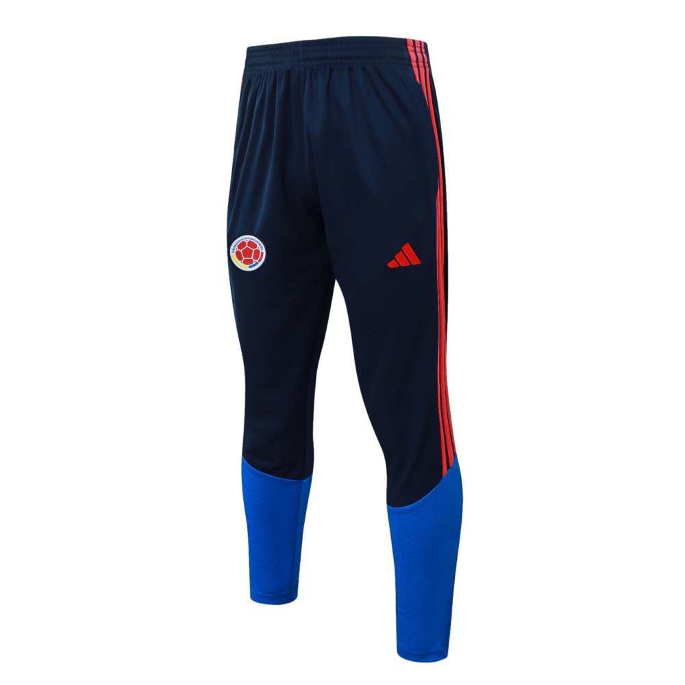 2026 Colombia Royal blue Long-sleeved half-pull training kit