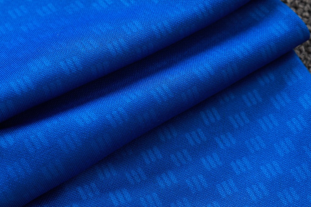 2026 Colombia Royal blue Long-sleeved half-pull training kit