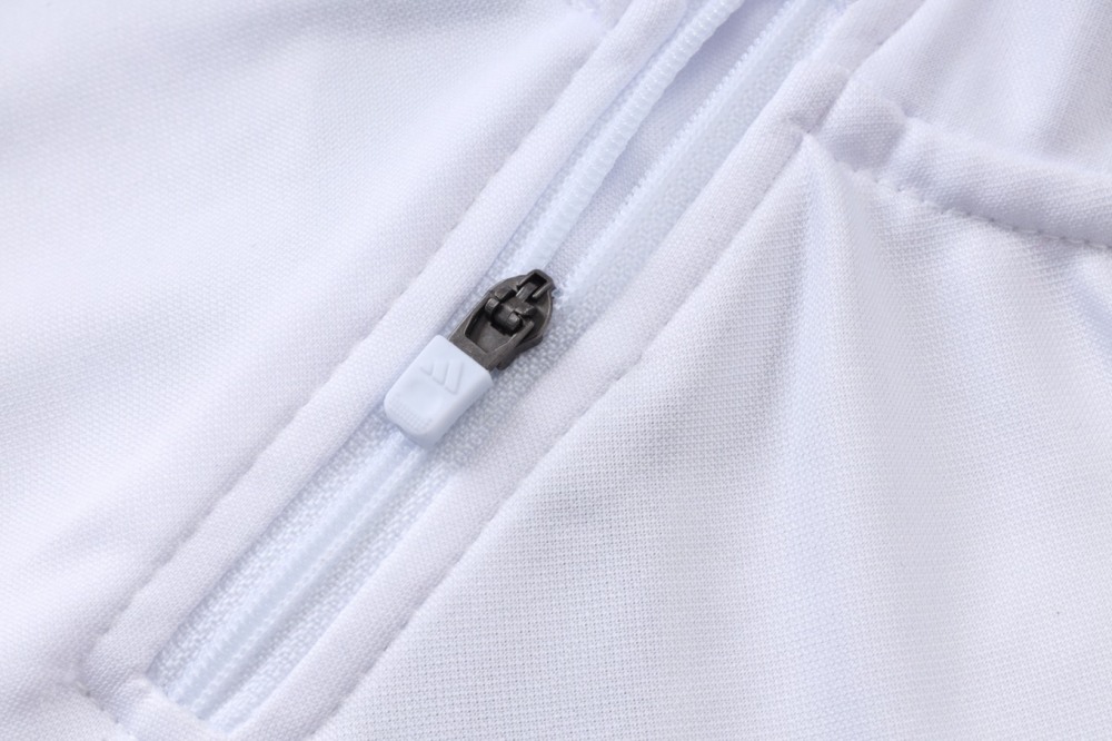 2026 Colombia White Long-sleeved half-pull training kit