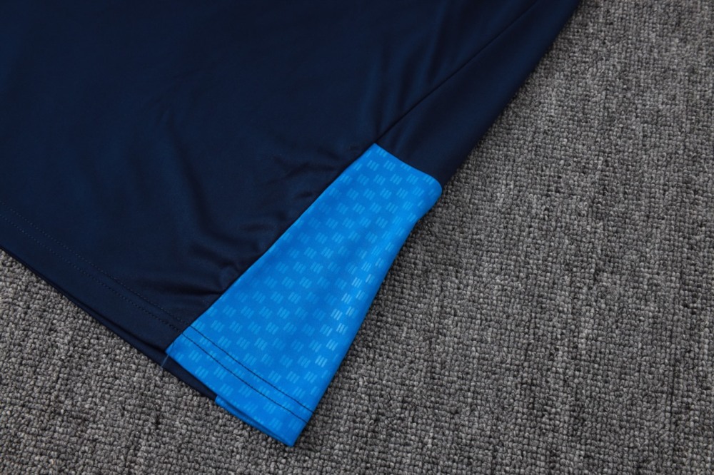 2026 Cruzeiro Royal blue Long-sleeved half-pull training kit