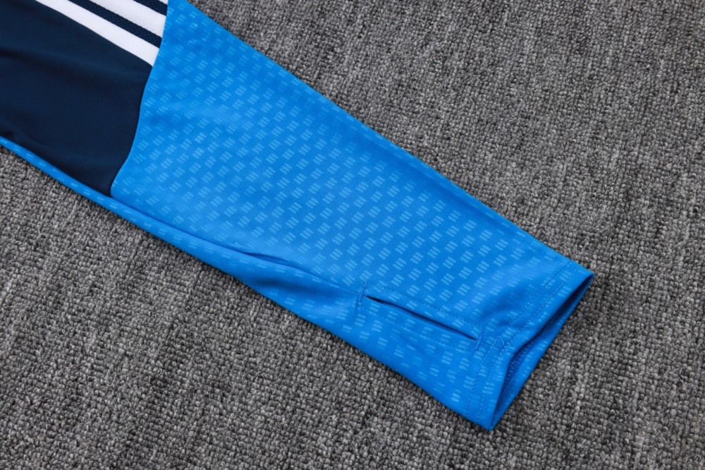 2026 Cruzeiro Royal blue Long-sleeved half-pull training kit