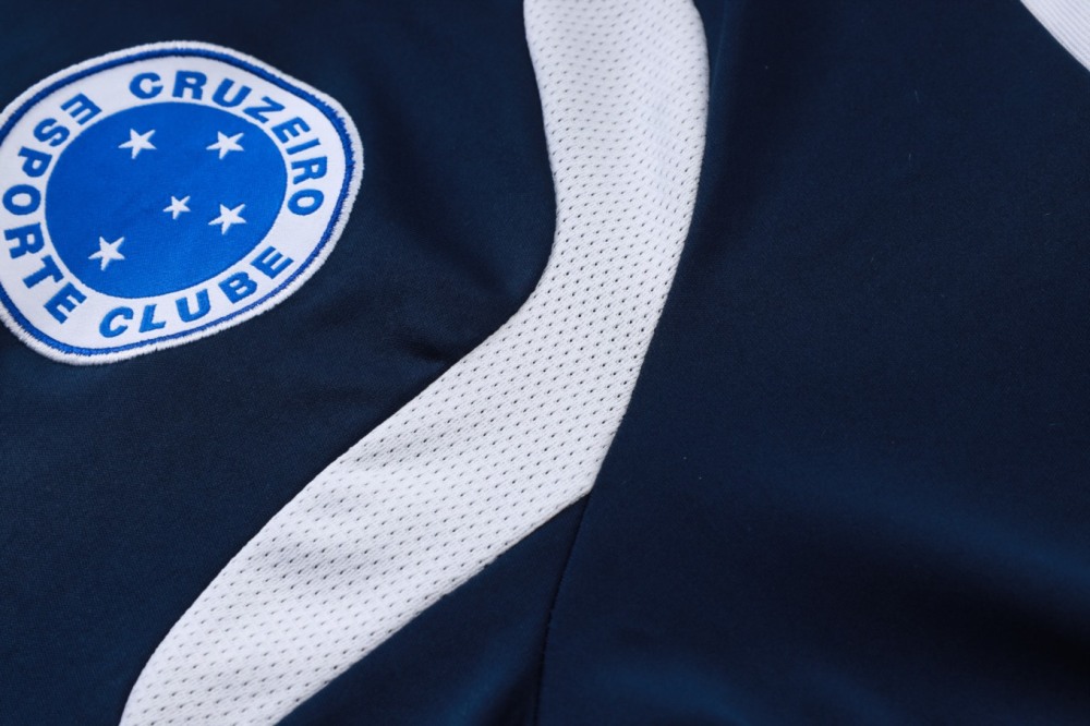 2026 Cruzeiro Royal blue Long-sleeved half-pull training kit
