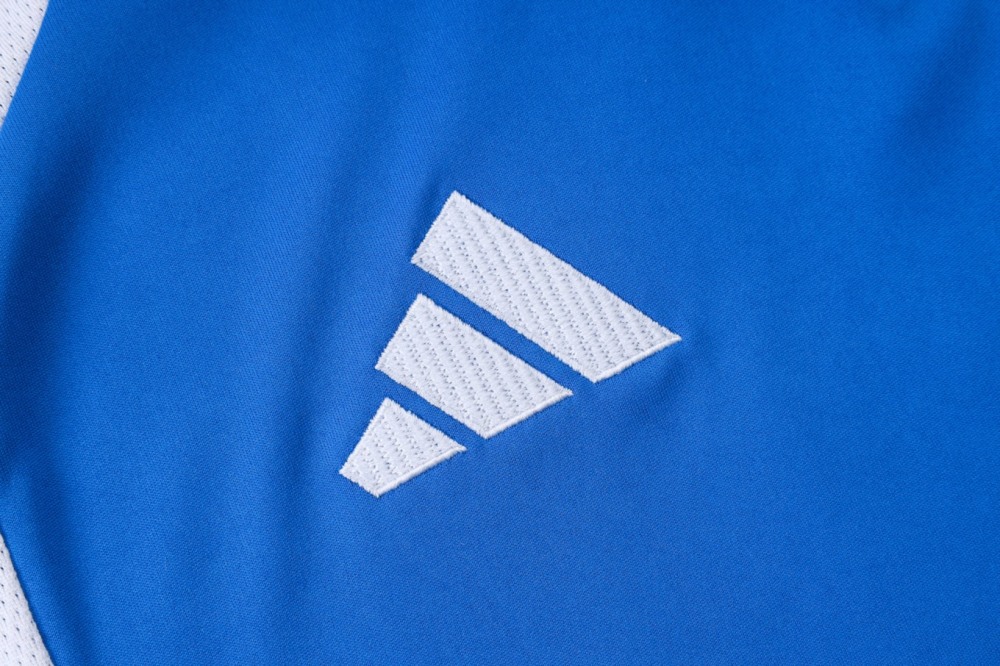 2026 Cruzeiro Violet blue Long-sleeved half-pull training kit