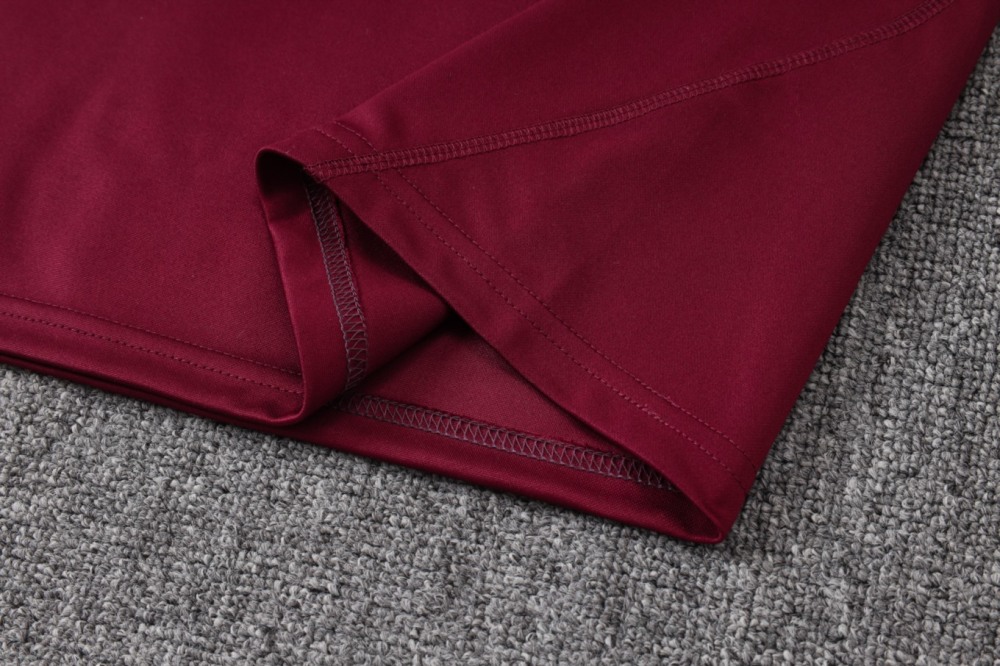 2026 Fluminense Maroon Long-sleeved half-pull training kit