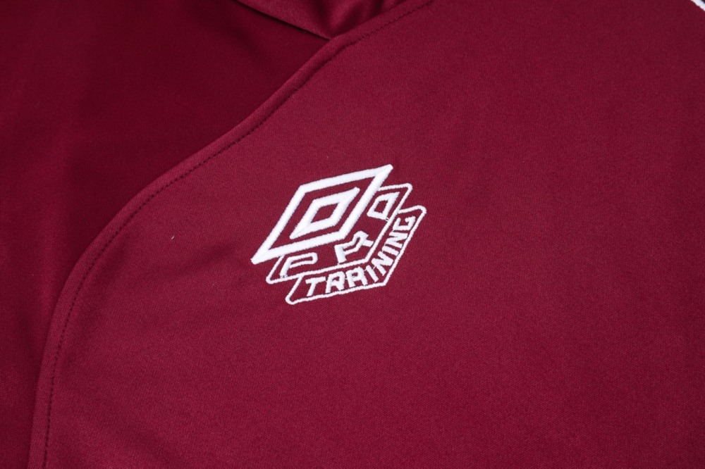 2026 Fluminense Maroon Long-sleeved half-pull training kit