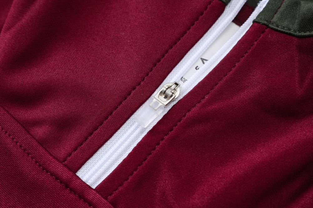 2026 Fluminense Maroon Long-sleeved half-pull training kit