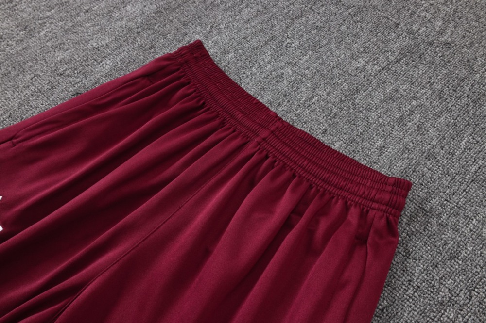 2026 Fluminense Maroon Long-sleeved half-pull training kit