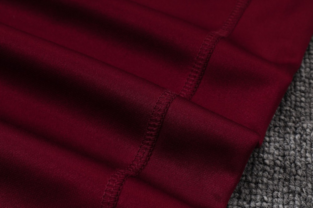 2026 Fluminense Maroon Long-sleeved half-pull training kit