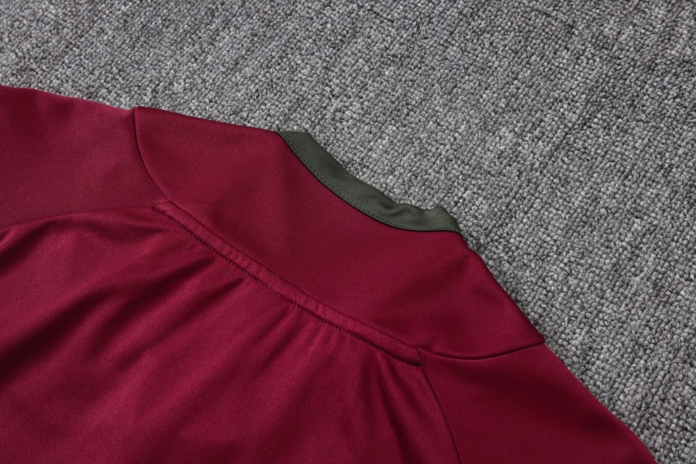 2026 Fluminense Maroon Long-sleeved half-pull training kit