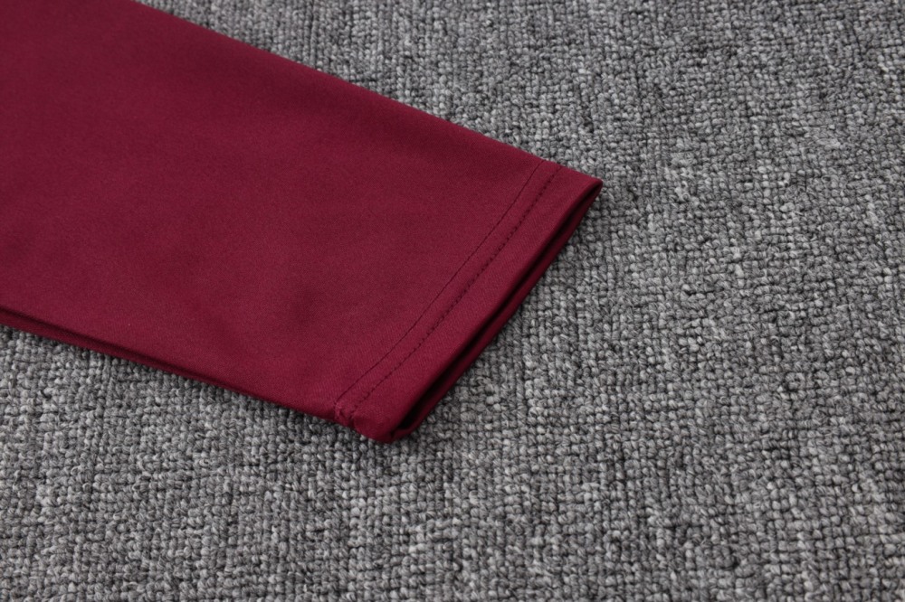 2026 Fluminense Maroon Long-sleeved half-pull training kit