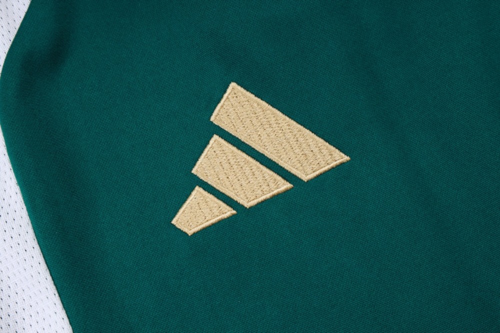 2026 Italy Dark green Long-sleeved half-pull training kit