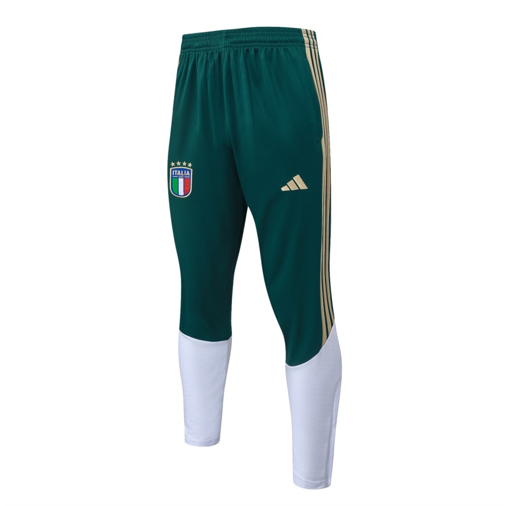 2026 Italy Dark green Long-sleeved half-pull training kit
