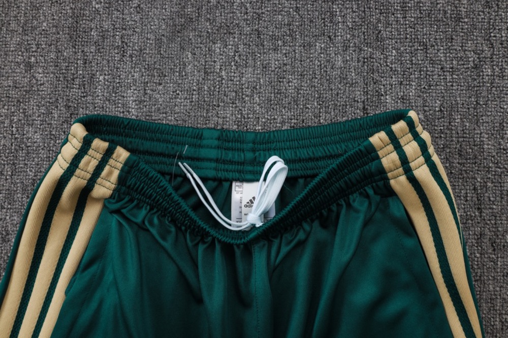 2026 Italy Dark green Long-sleeved half-pull training kit