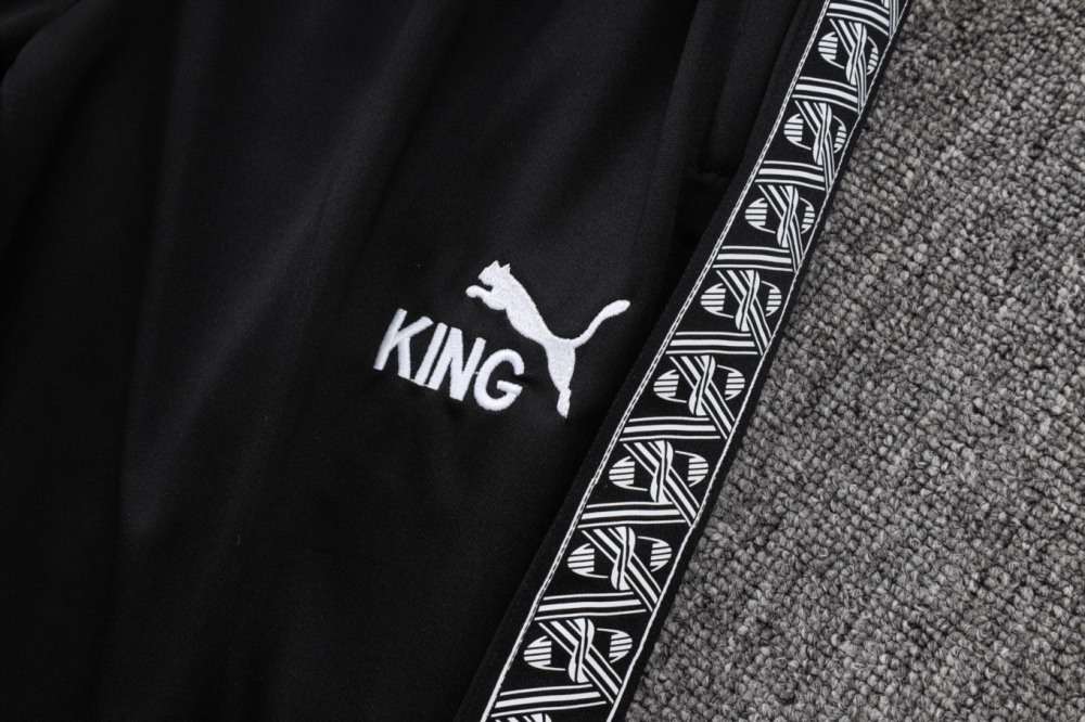 2026 Manchester City Black Long-sleeved half-pull training kit