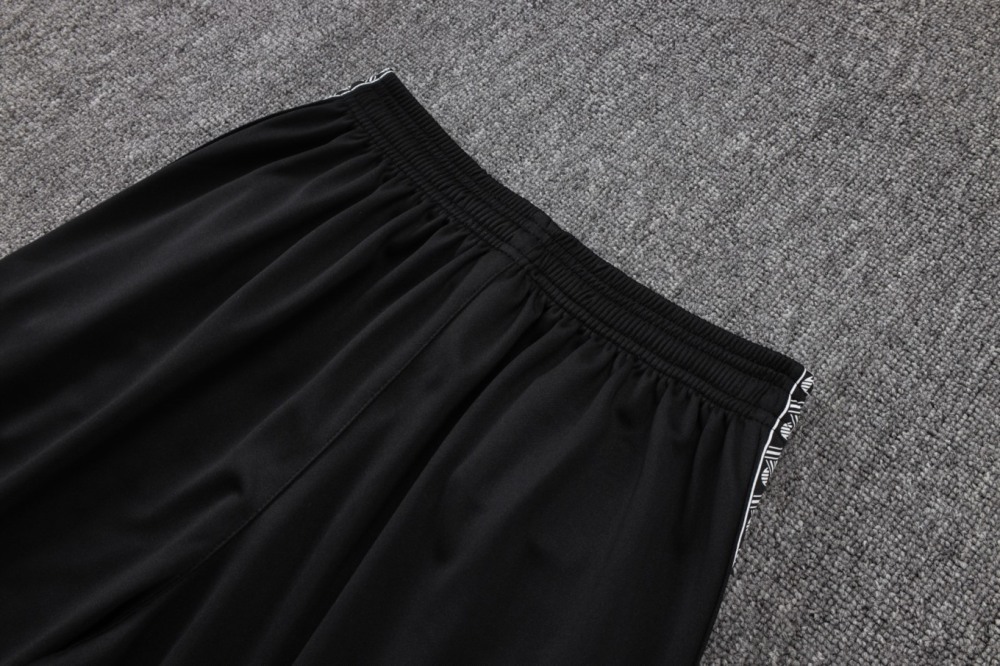 2026 Manchester City Black Long-sleeved half-pull training kit