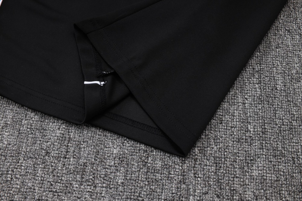 2026 Manchester City Black Long-sleeved half-pull training kit