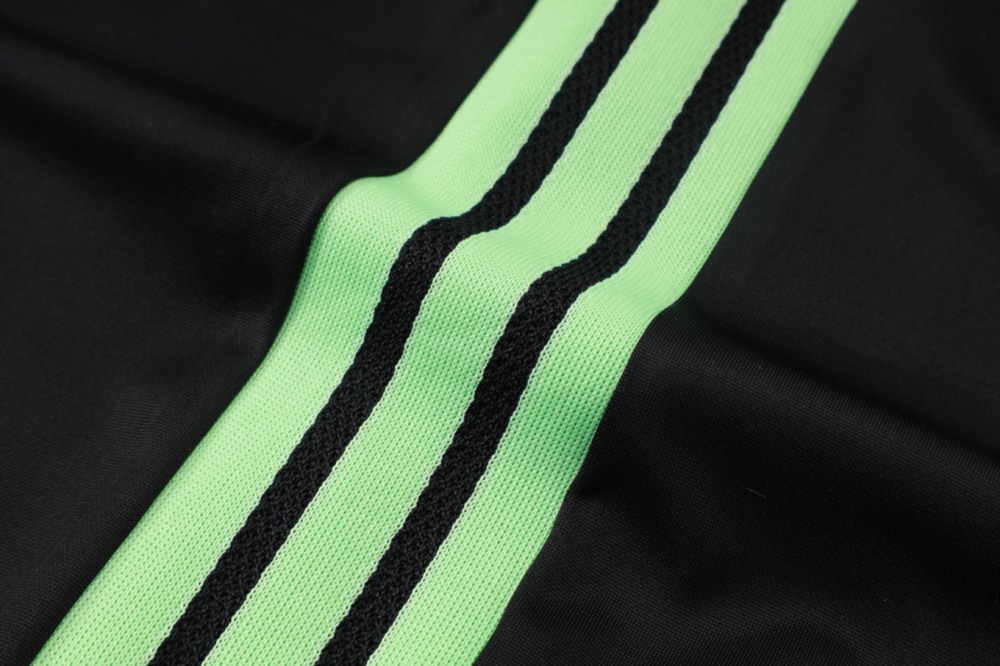 2026 Mexico Black Long-sleeved half-pull training kit