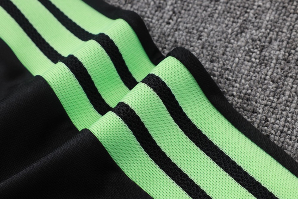 2026 Mexico Black Long-sleeved half-pull training kit