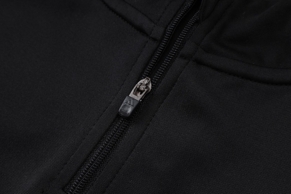 2026 Mexico Black Long-sleeved half-pull training kit