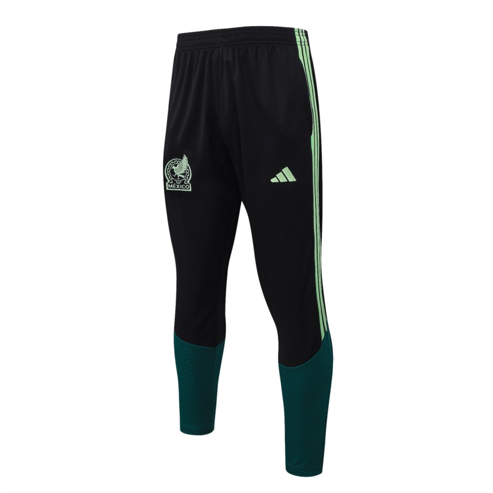 2026 Mexico Black Long-sleeved half-pull training kit