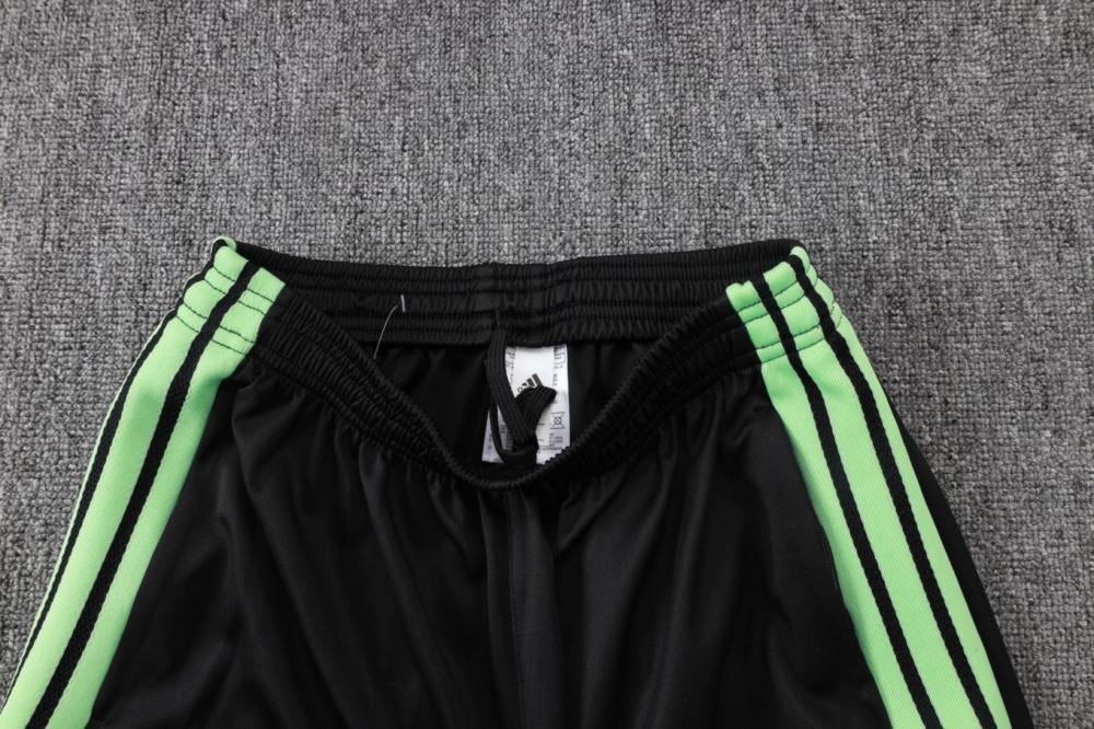 2026 Mexico Black Long-sleeved half-pull training kit