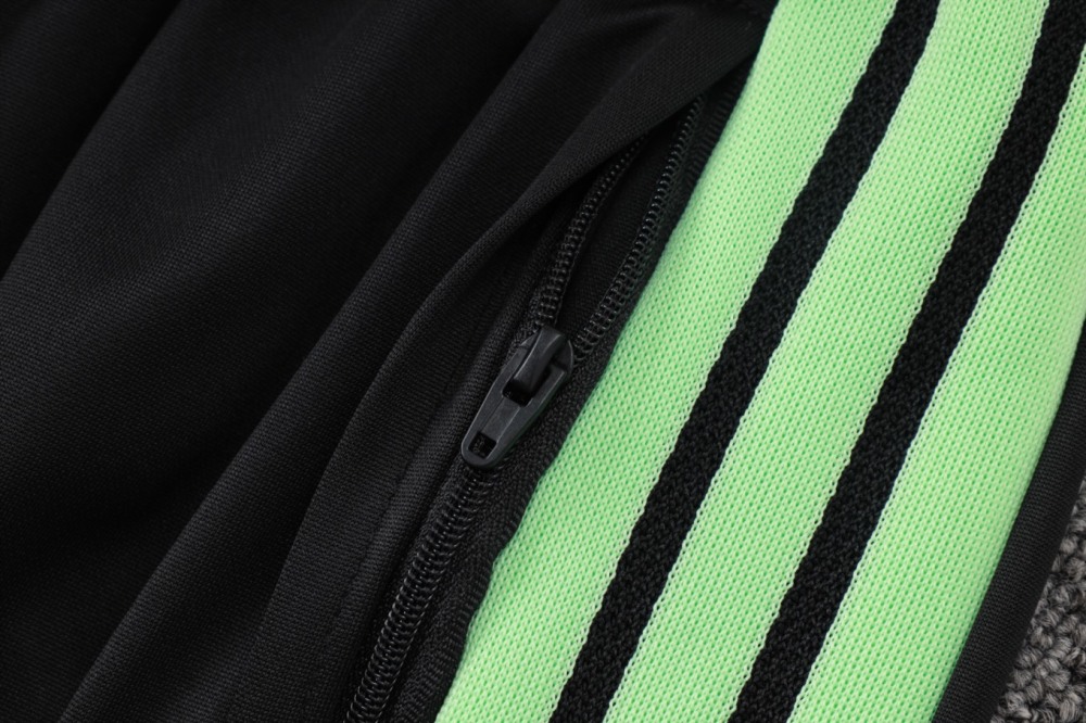 2026 Mexico Black Long-sleeved half-pull training kit