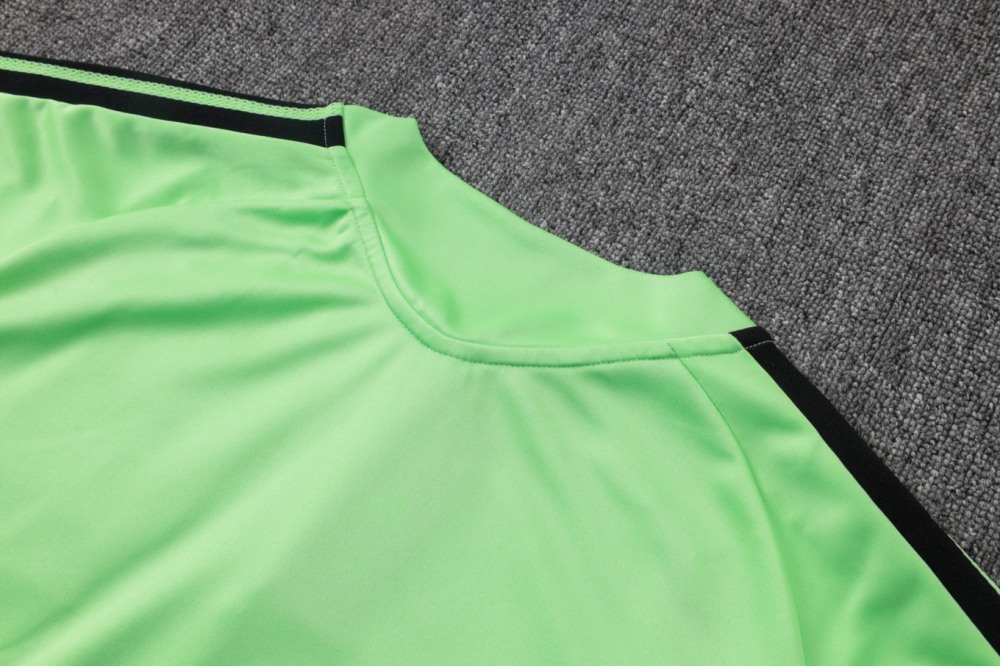 2026 Mexico Green Long-sleeved half-pull training kit