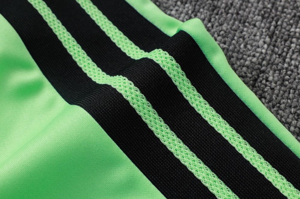 2026 Mexico Green Long-sleeved half-pull training kit