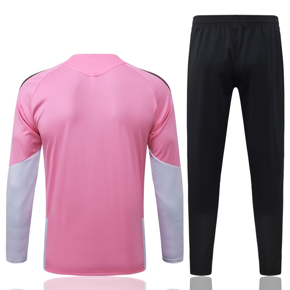 2026 Miami Pink Long-sleeved half-pull training kit