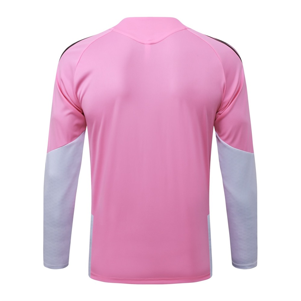2026 Miami Pink Long-sleeved half-pull training kit