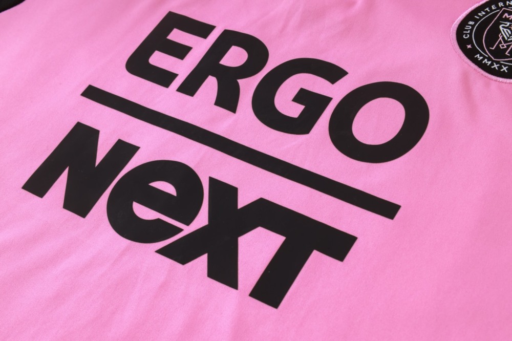 2026 Miami Pink Long-sleeved half-pull training kit