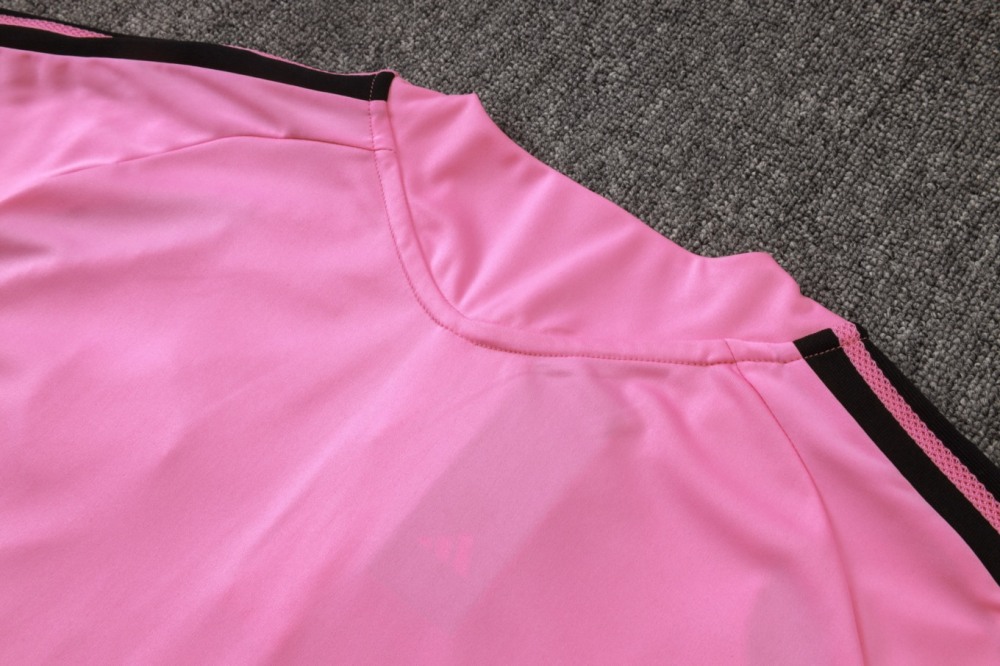 2026 Miami Pink Long-sleeved half-pull training kit