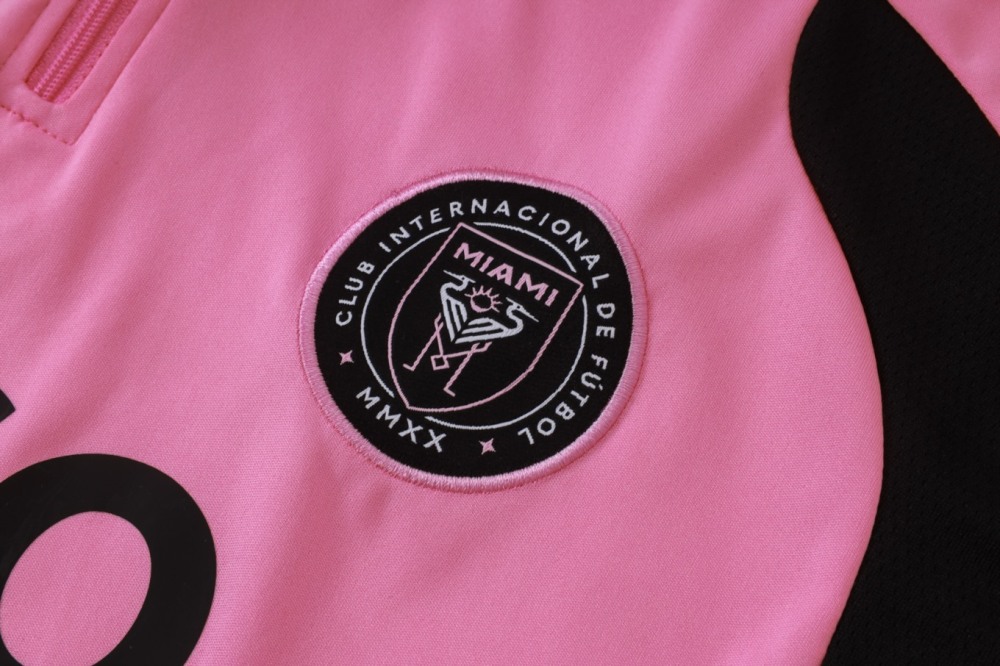2026 Miami Pink Long-sleeved half-pull training kit