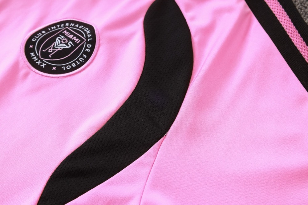 2026 Miami Pink Long-sleeved half-pull training kit