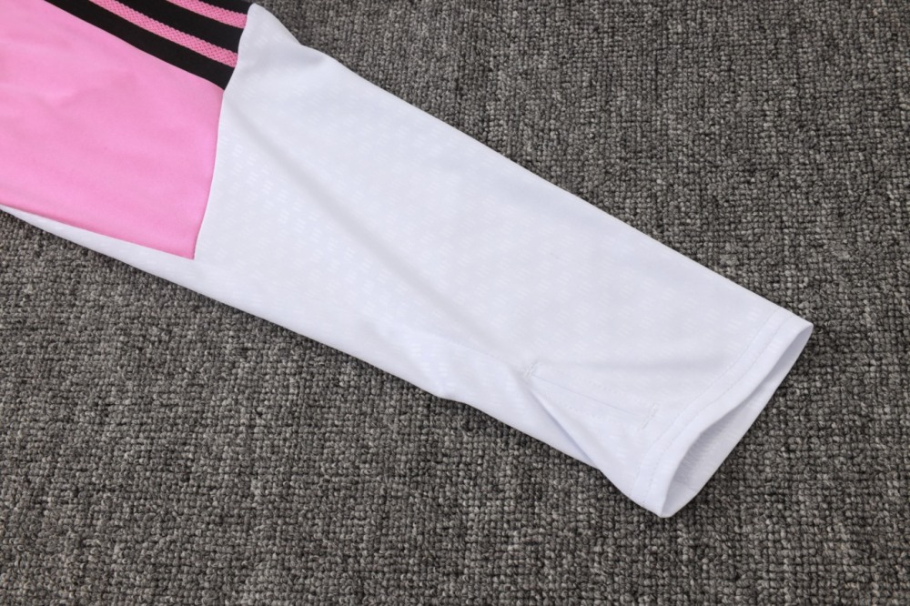 2026 Miami Pink Long-sleeved half-pull training kit