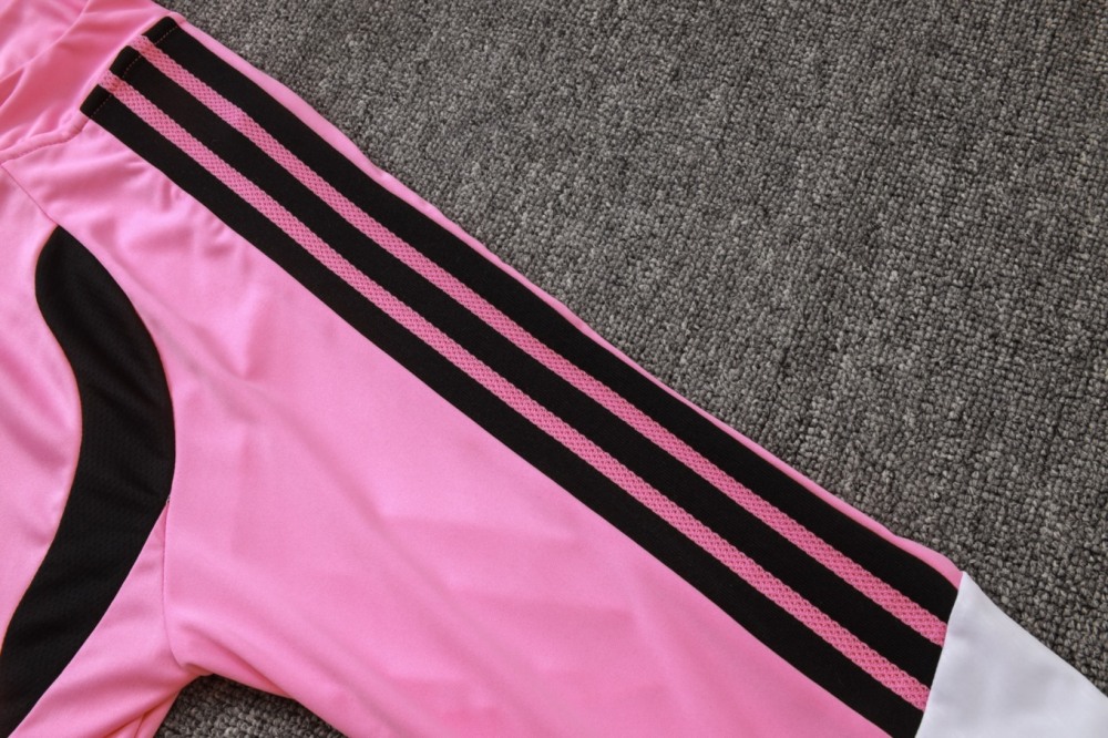 2026 Miami Pink Long-sleeved half-pull training kit