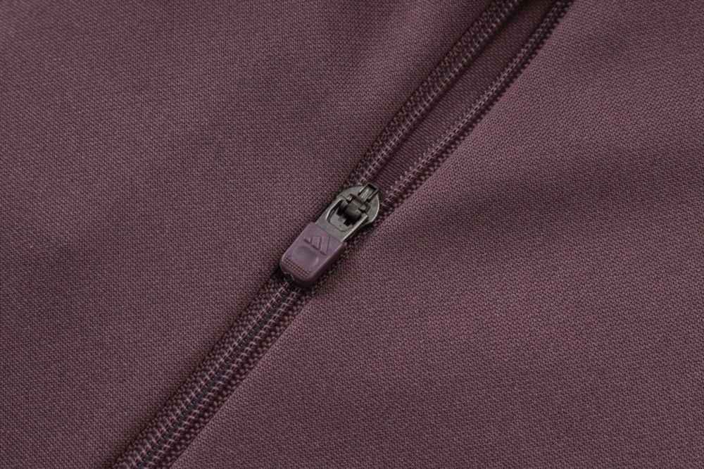 2026 Real Madrid Dusty Purple Long-sleeved half-pull training kit