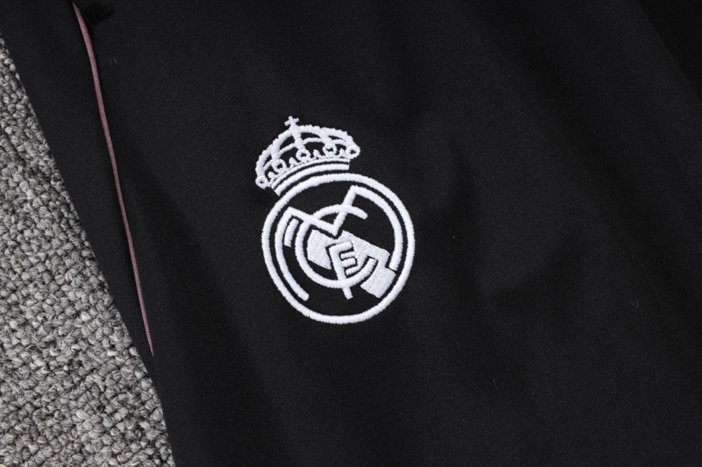 2026 Real Madrid Dusty Purple Long-sleeved half-pull training kit