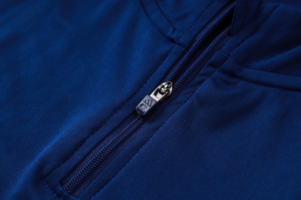 2026 Real Madrid Royal blue Long-sleeved half-pull training kit