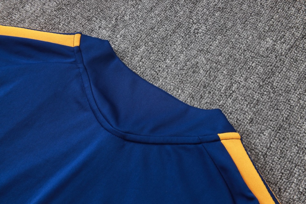 2026 Real Madrid Royal blue Long-sleeved half-pull training kit