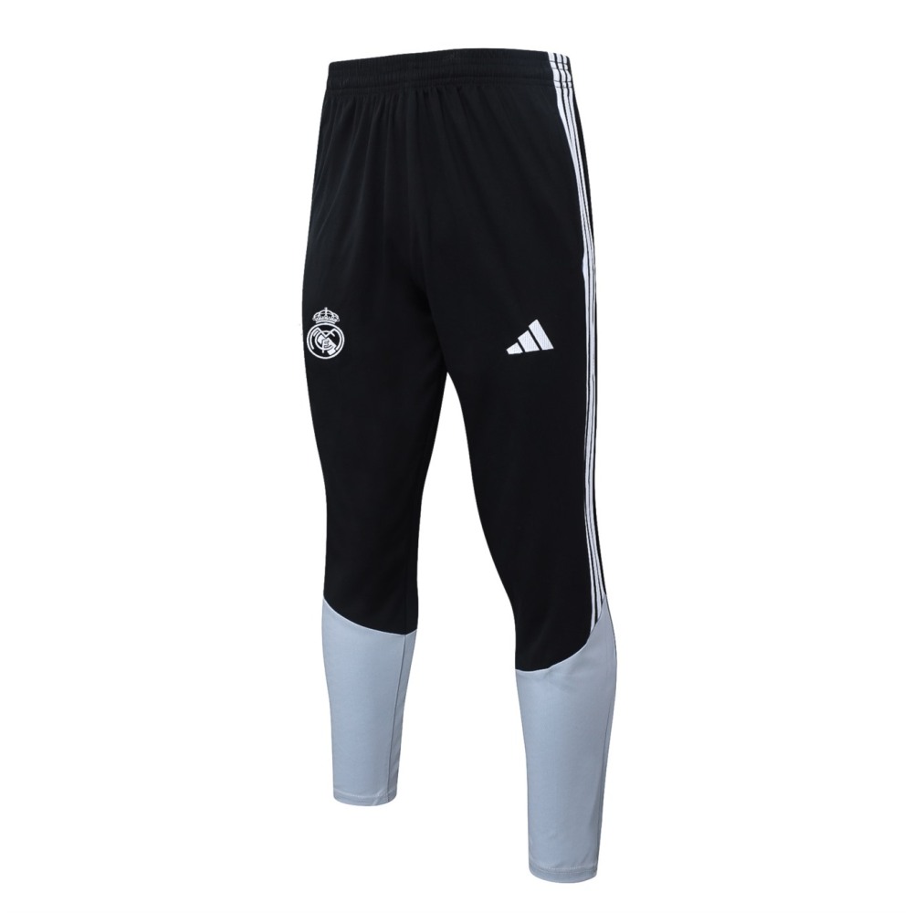 2026 Real Madrid Black Long-sleeved half-pull training kit