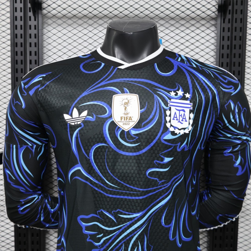 Argentina 2026 World Cup Away Jersey Long Sleeve Player Version