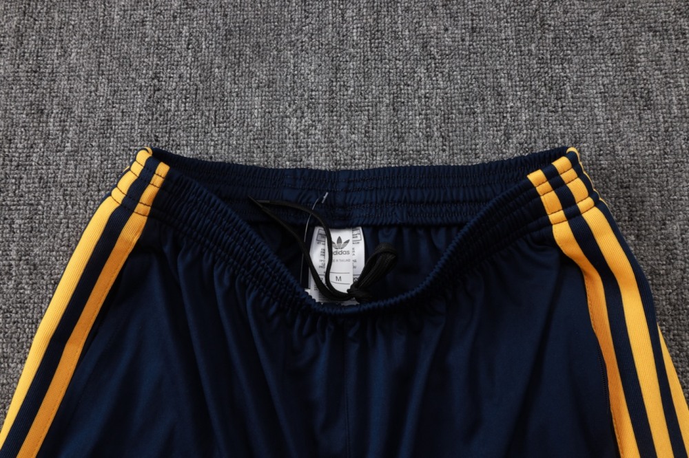 2026 Boca Royal blue Long-sleeved half-pull training kit