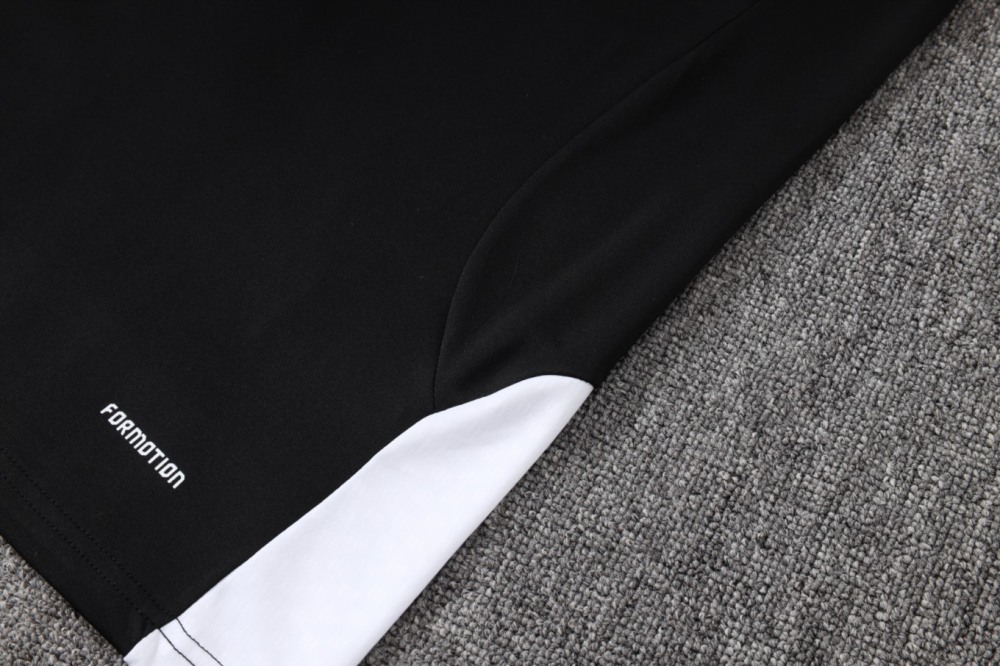 2026 Arsenal Black Long-sleeved half-pull training kit