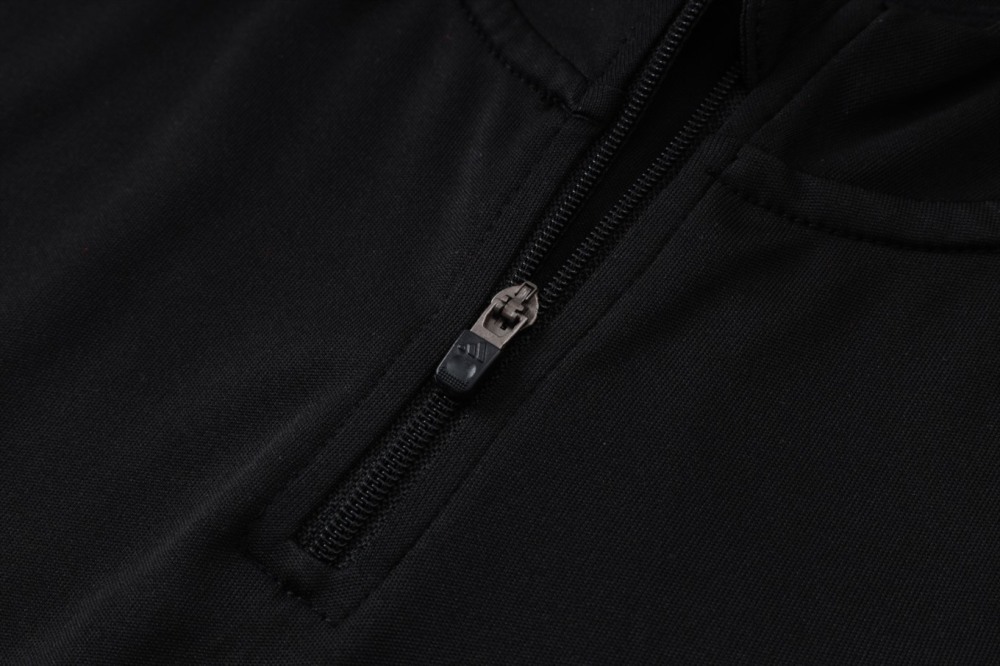 2026 Arsenal Black Long-sleeved half-pull training kit