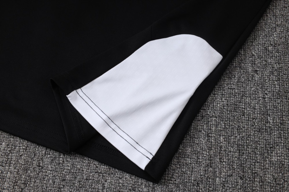 2026 Arsenal Black Long-sleeved half-pull training kit