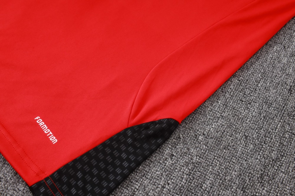 2026 Arsenal Red Long-sleeved half-pull training kit